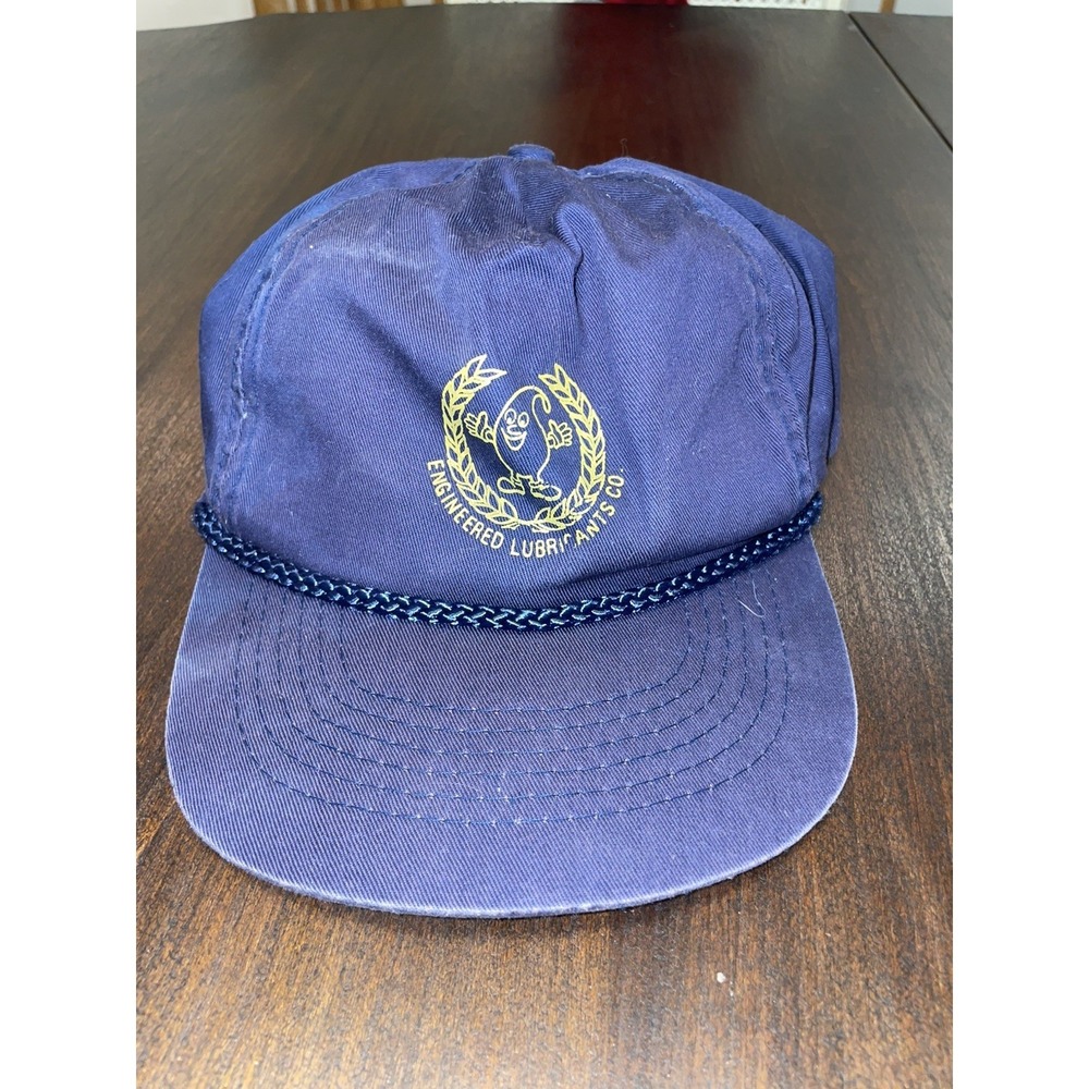 Vintage Engeneered Lubricants Co Snapback Adjustable Trucker Style Hat - One Siz